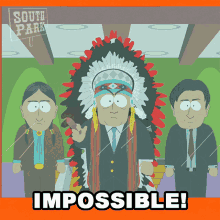 Impossible Chief Runs With Premise GIF - Impossible Chief Runs With Premise South Park GIFs