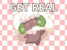 Whimsicott Get Real GIF - Whimsicott Get Real Pokemon GIFs