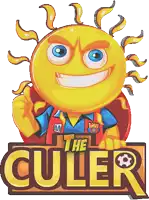 a logo for the culer with a smiling sun