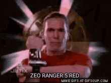 zeo ranger five red