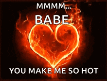 The Fire Of Your Heart Fiery Heart GIF