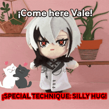 Silly Hug Arlecchino GIF