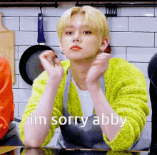 Abby Yeonjun GIF - Abby Yeonjun Sorry GIFs