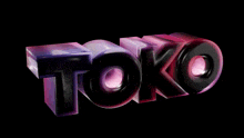 a 3d rendering of the t-ko logo