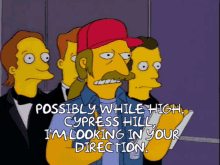 The Simpsons High GIF - The Simpsons High Cypress Hill GIFs