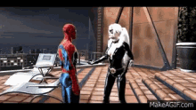 Peter Kiss GIF - Peter Kiss Spiderman GIFs