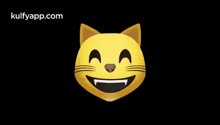 Grinning Cat Face With Smiling Eyes.Gif GIF - Grinning Cat Face With Smiling Eyes Cat Smile GIFs