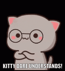 Kitty Dare Kitty Dare Understands GIF