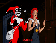 Batman The Animated Series Harley Quinn GIF - Batman The Animated Series Harley Quinn Babies GIFs