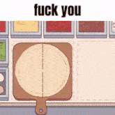 Fuck You Good Pizza Great Pizza GIF