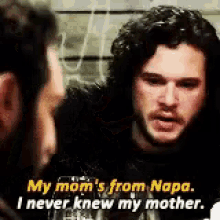 Never Knew My Mother Jon Snow GIF - Never Knew My Mother Jon Snow Seth Meyers GIFs