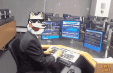 Rekt Wolf Crypto Nft GIF - Rekt Wolf Crypto Nft Stock Market GIFs