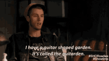 I Have A Guitar Shaped Garden. It'S Called The Guitarden. GIF - Guitarden Classicwes Mgk GIFs