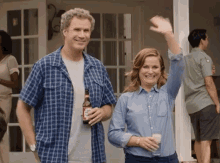 Wave GIF - The House Will Ferrell Amy Poehler GIFs