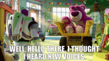 Toy Story Lotso GIF - Toy Story Lotso Well Hello There GIFs