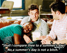 Nick Miller Summers Day GIF - Nick Miller Summers Day New Girl GIFs