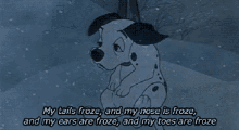 Everything Is Froze GIF - 101dalmatians Cold Frozen GIFs
