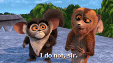 All Hail King Julien Ted GIF - All Hail King Julien Ted I Do Not Sir GIFs