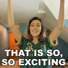 That Is So So Exciting Michaela Murphy GIF - That Is So So Exciting Michaela Murphy Cameo GIFs