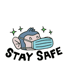 stay safe stay home coronavirus monkey doctor