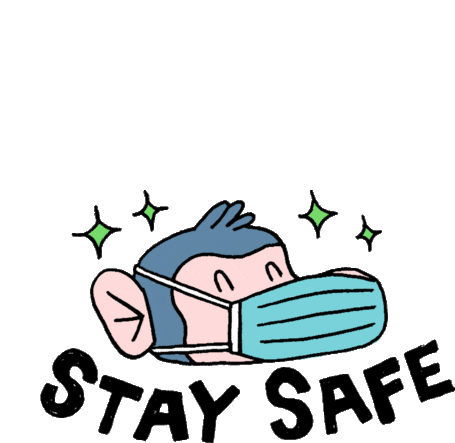 Stay Safe Stay Home Sticker - Stay Safe Stay Home Coronavirus Stickers