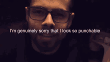 Im Genuinely Sorry I Look So Punchable GIF - Im Genuinely Sorry I Look So Punchable Apologetic GIFs