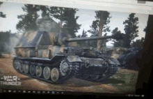 War Thunder Tank GIF
