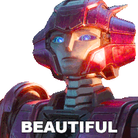 Beautiful Elita Sticker - Beautiful Elita Transformers One Stickers