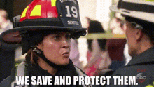 Station 19 Andy Herrera GIF - Station 19 Andy Herrera We Save And Protect Them GIFs