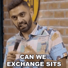 Can We Exchange Sits Rahul Dua GIF - Can We Exchange Sits Rahul Dua Can We Switch Places GIFs