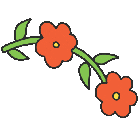 Florals Flower Sticker