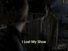 Supernatural I Lost My Shoe GIF - Supernatural I Lost My Shoe Sam Winchester GIFs