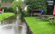 Fall Down In Water Biking Fail GIF - Fall Down In Water Biking Fail Wet GIFs