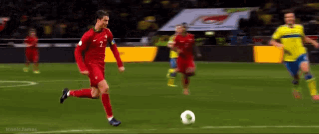 GIF: Cristiano Ronaldo goal for Portugal vs Sweden