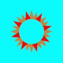 sun wheeling turn spinning sun wheel