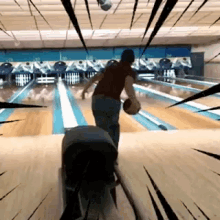 Bowling Slowmotion GIF