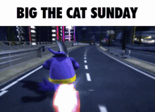 Big The Cat Sunday GIF - Big The Cat Sunday Sonic GIFs