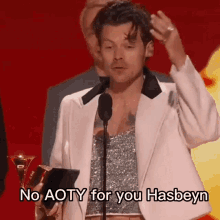 Hasbeyn Harry Styles GIF - Hasbeyn Harry Styles Grammys GIFs