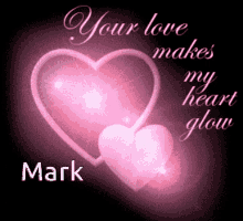 Your Heart Makes My Heart Glow Heart GIF - Your Heart Makes My Heart Glow Heart Mark GIFs