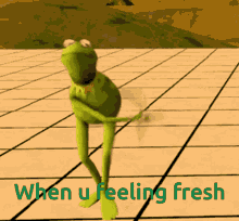 Kermet Frog GIF - Kermet Frog Fresh GIFs