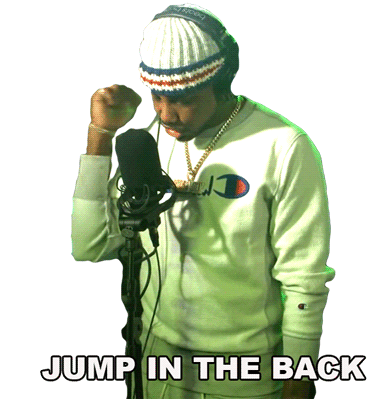 Jump In The Back Fabolous Sticker - Jump In The Back Fabolous Myfabolouslife Stickers