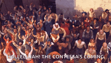 Mexican Wave Puss In Boots The Last Wish GIF - Mexican Wave Puss In Boots The Last Wish Fans GIFs
