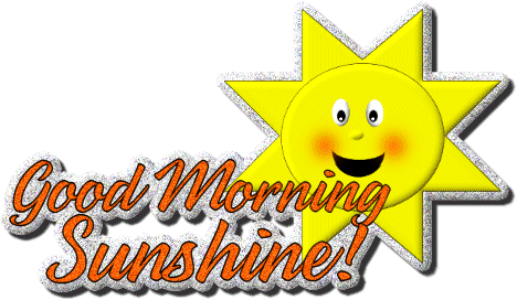 Good Morning Baby Sticker - Good Morning Baby Sun Stickers