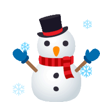 Snowman Joypixels Sticker - Snowman Joypixels Winter Stickers