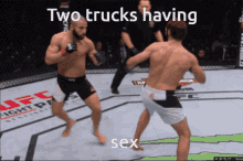 Two Trucks Trucks GIF - Two Trucks Trucks Sex GIFs
