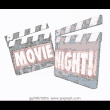 movies movie night lights camera action glitch