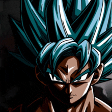 Goku Super Sayain Blue GIF