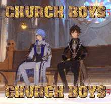 Church Church Boys GIF - Church Church Boys Zhongli GIFs