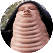 Round And Round Multiple Chins GIF - Round And Round Multiple Chins Selfie GIFs