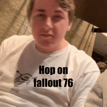 Hop On Fallout 76 GIF - Hop On Fallout 76 Fallout 76 Hop On GIFs